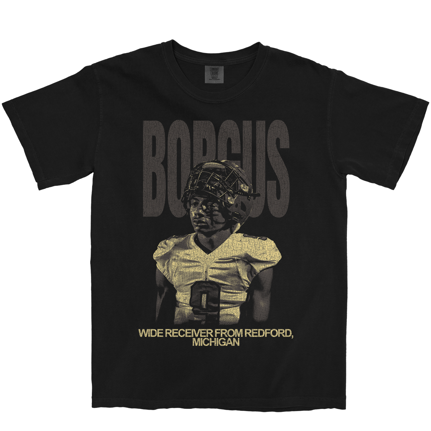 BRYCE BORGUS VINTAGE BLACK TEE