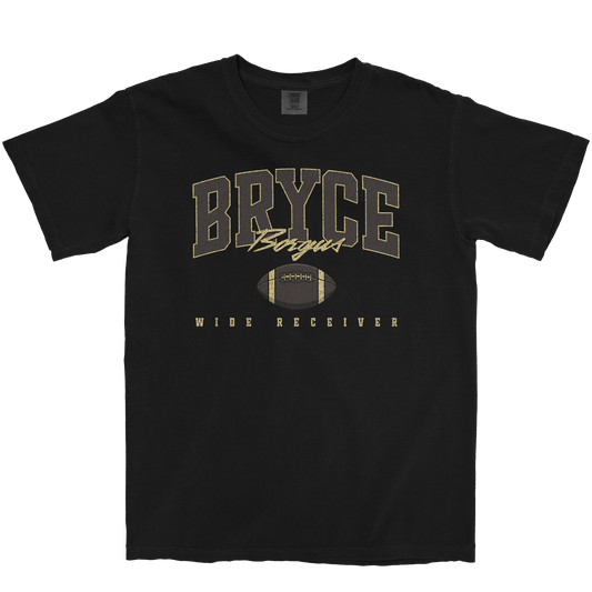 BRYCE BORGUS RETRO BLACK TEE