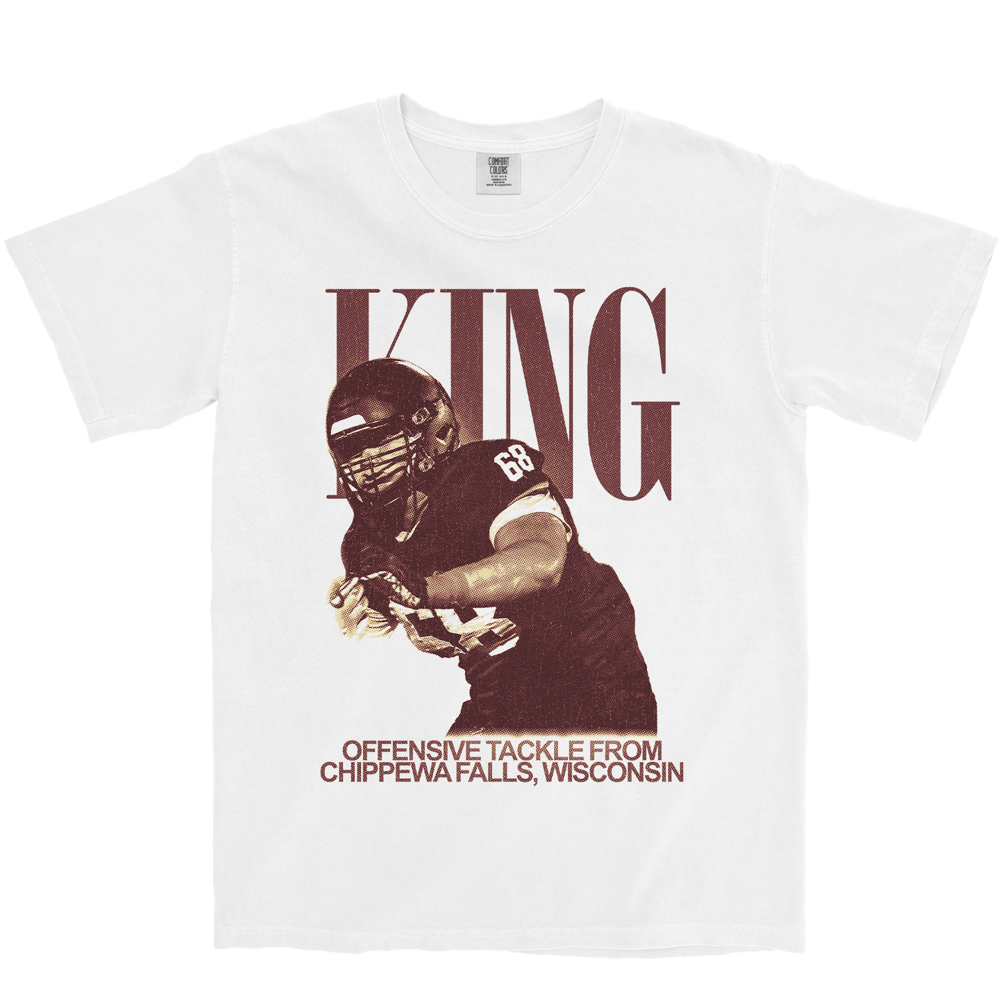 NOAH KING VINTAGE WHITE TEE