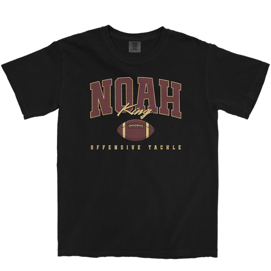 NOAH KING RETRO BLACK TEE
