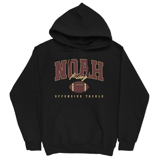 NOAH KING RETRO BLACK HOODIE