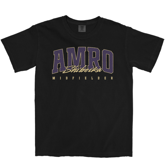 AMRO SHIBEIKA RETRO BLACK TEE