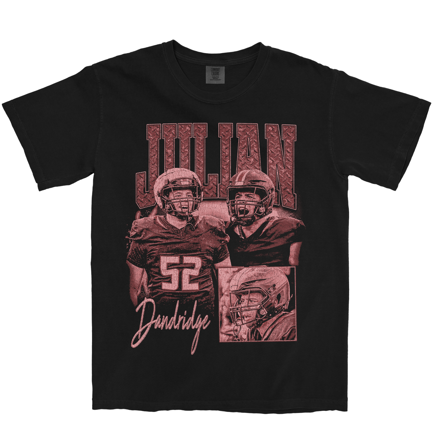 JULIAN DANDRIDGE GRAPHIC BLACK TEE