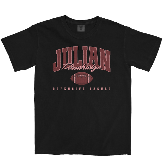 JULIAN DANDRIDGE RETRO BLACK TEE