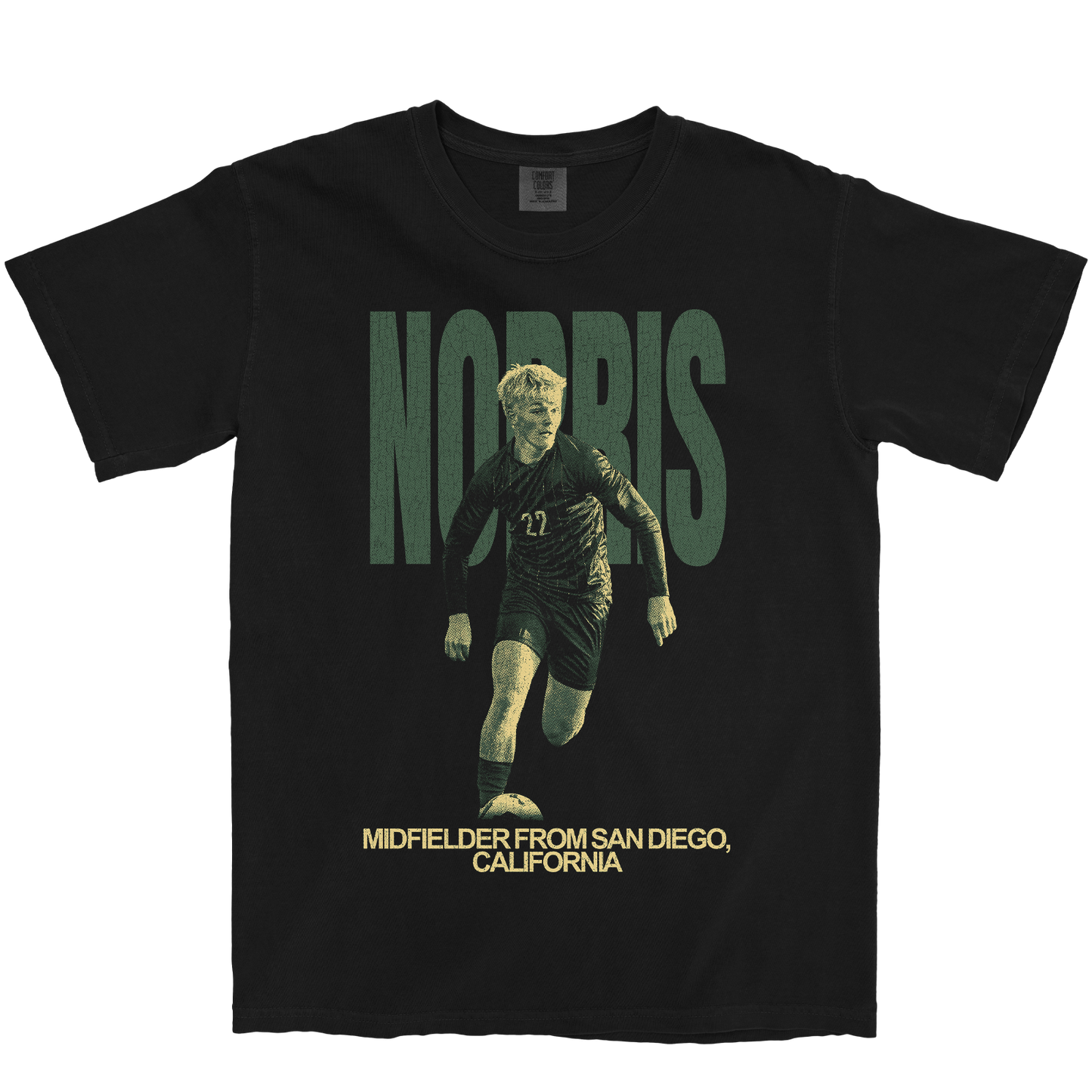 BEN NORRIS VINTAGE BLACK TEE