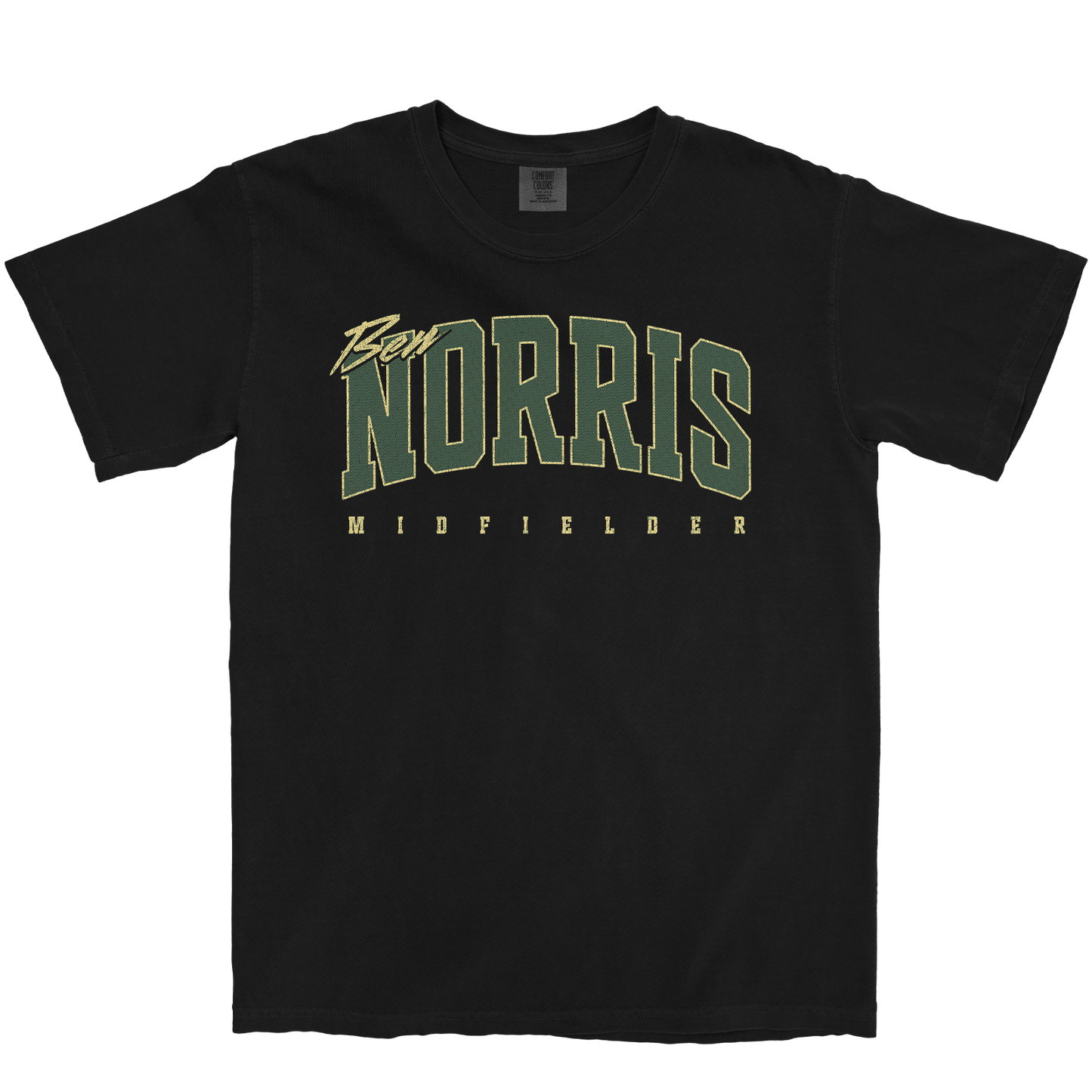 BEN NORRIS RETRO BLACK TEE