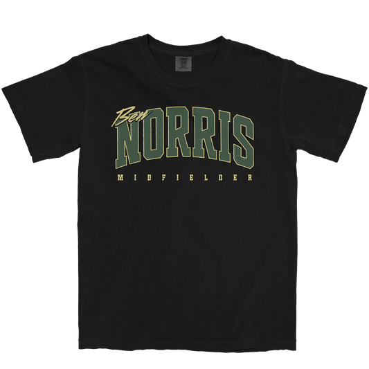 BEN NORRIS RETRO BLACK TEE