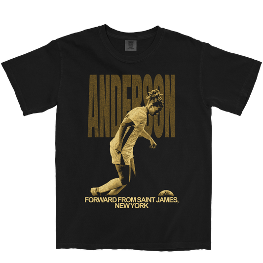 MALLORY ANDERSON VINTAGE BLACK TEE