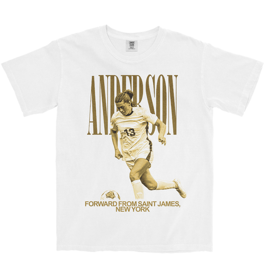 MALLORY ANDERSON VINTAGE WHITE TEE