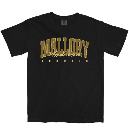 MALLORY ANDERSON RETRO BLACK TEE