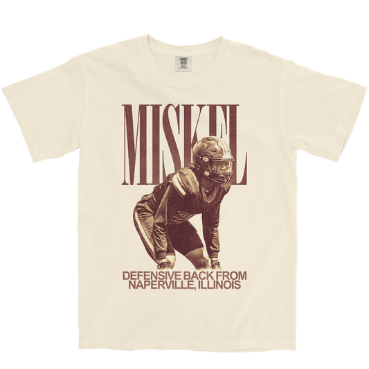 MILES MISKEL VINTAGE IVORY TEE