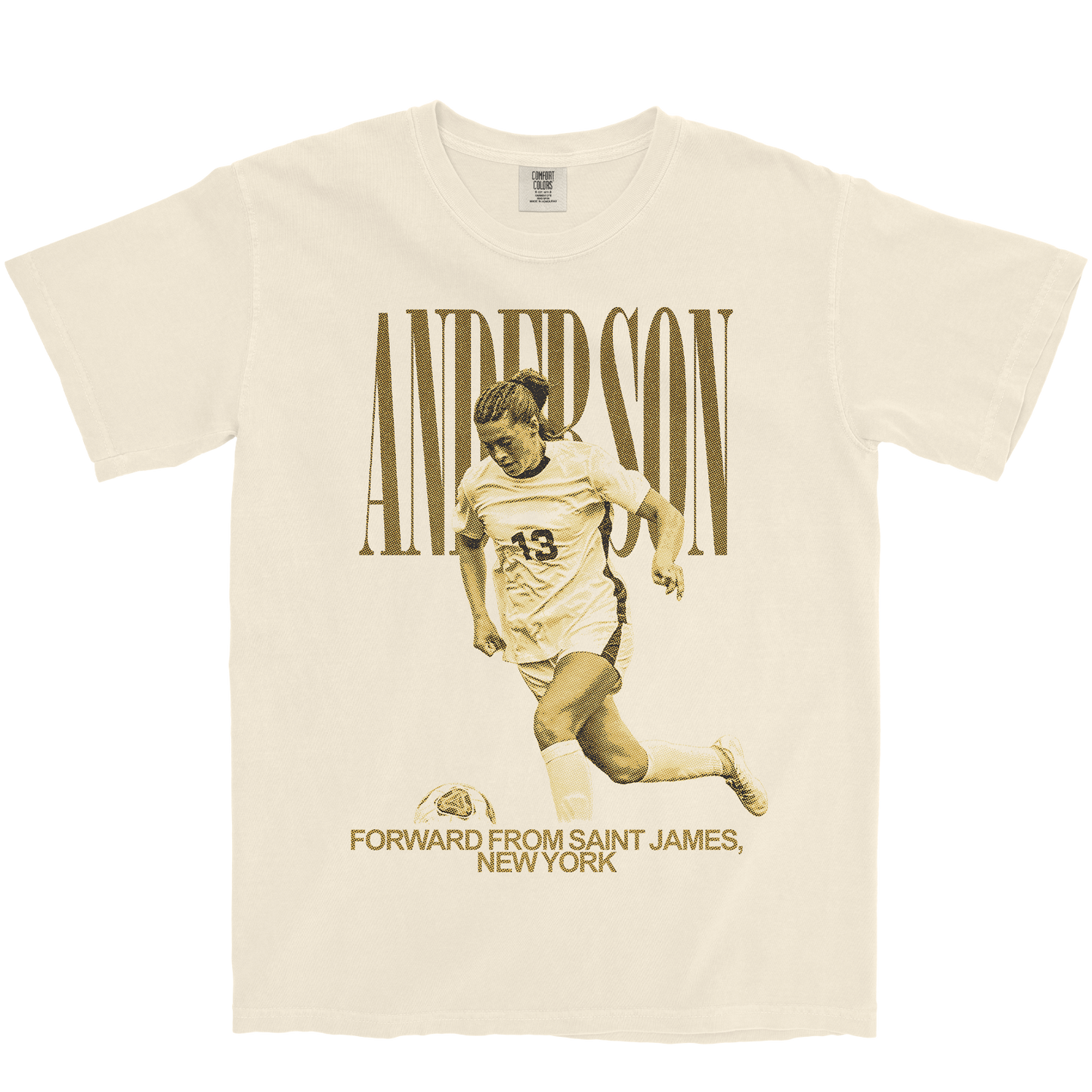 MALLORY ANDERSON VINTAGE IVORY TEE
