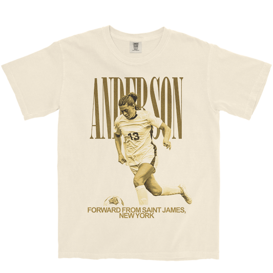 MALLORY ANDERSON VINTAGE IVORY TEE