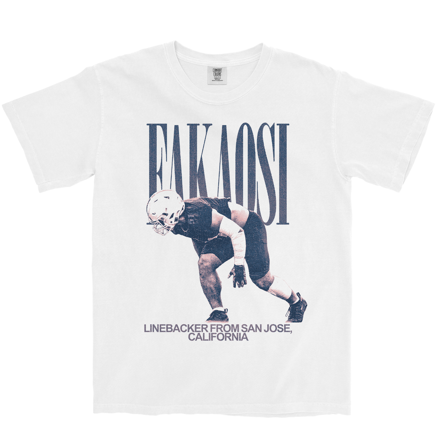 EPOKI FAKAOSI VINTAGE WHITE TEE
