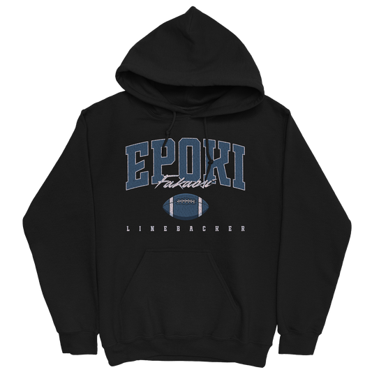 EPOKI FAKAOSI RETRO BLACK HOODIE