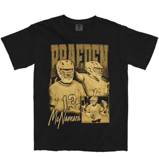 BRAEDEN MCNAMARA GRAPHIC BLACK TEE