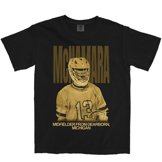 BRAEDEN MCNAMARA VINTAGE BLACK TEE