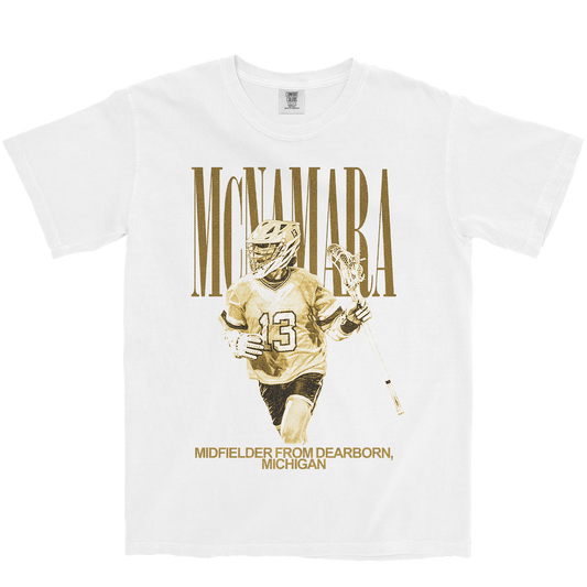 BRAEDEN MCNAMARA VINTAGE WHITE TEE