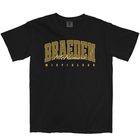 BRAEDEN MCNAMARA RETRO BLACK TEE