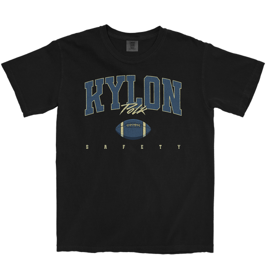 KYLON POLK RETRO BLACK TEE