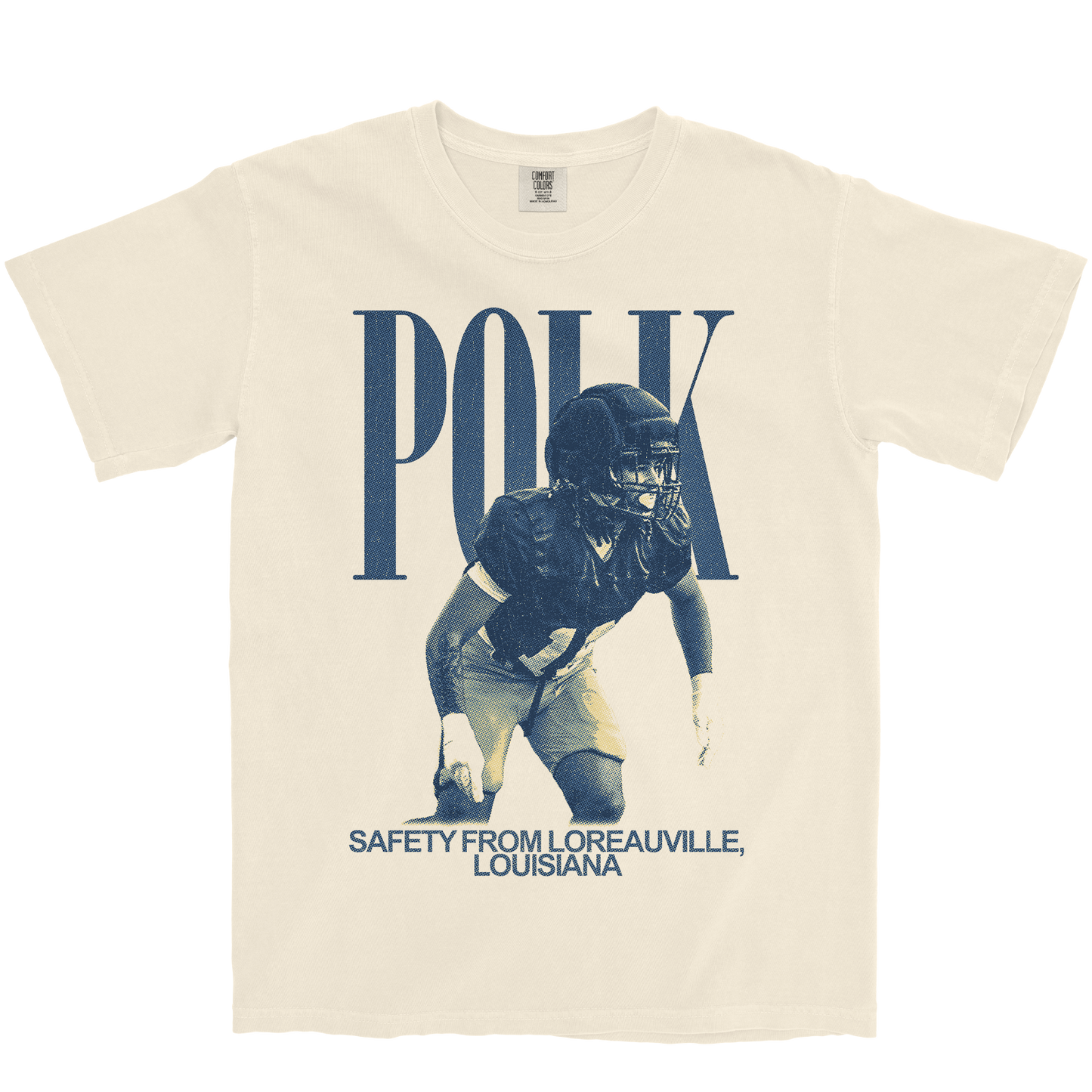 KYLON POLK VINTAGE IVORY TEE