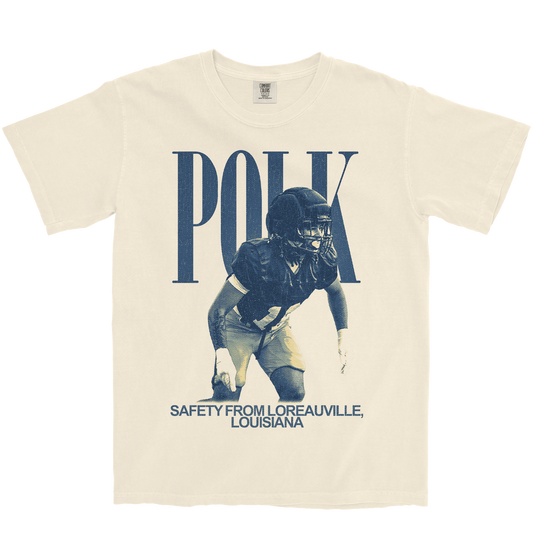 KYLON POLK VINTAGE IVORY TEE