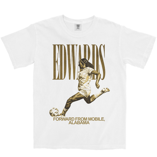 AMEERA EDWARDS VINTAGE WHITE TEE