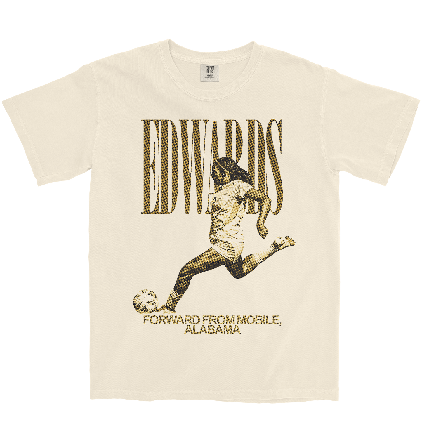 AMEERA EDWARDS VINTAGE IVORY TEE