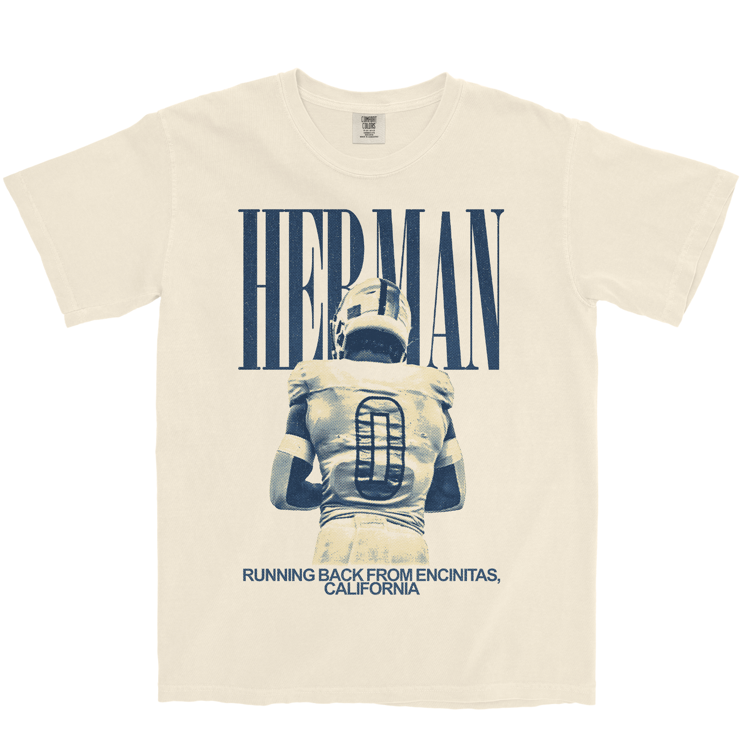 COBY HERMAN VINTAGE IVORY TEE