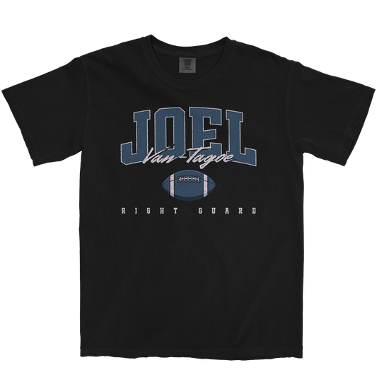 JOEL VAN-TAGOE RETRO BLACK TEE