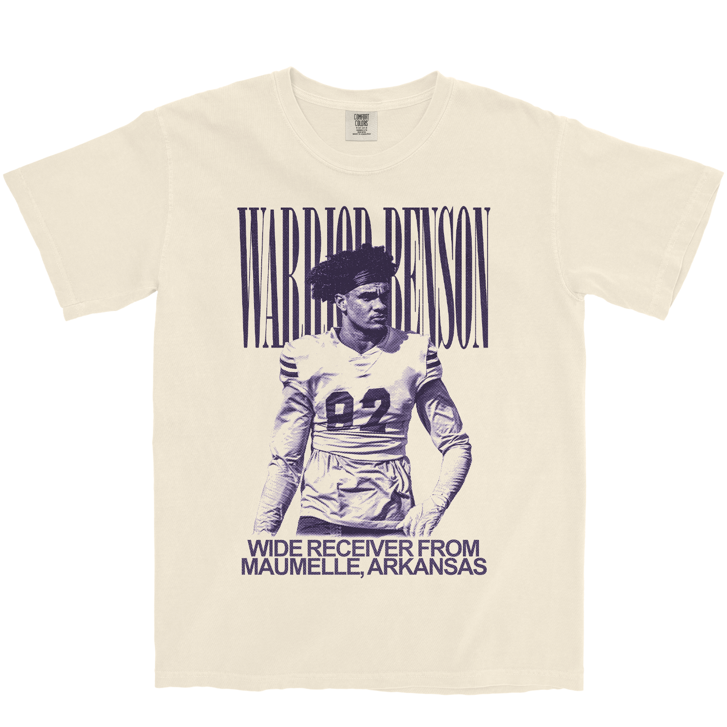 JOSIAH WARRIOR-BENSON VINTAGE IVORY TEE