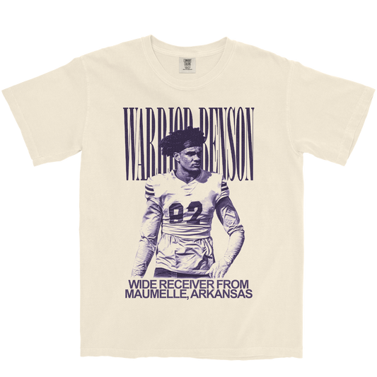 JOSIAH WARRIOR-BENSON VINTAGE IVORY TEE