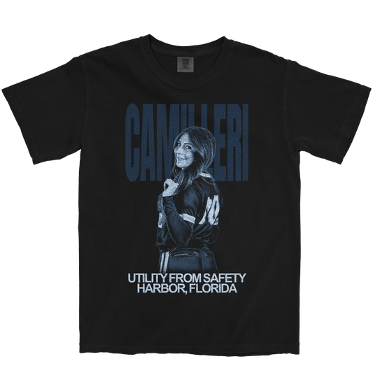ALEXIS CAMILLERI VINTAGE BLACK TEE