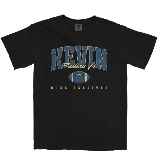KEVIN RIDEAU JR. RETRO BLACK TEE