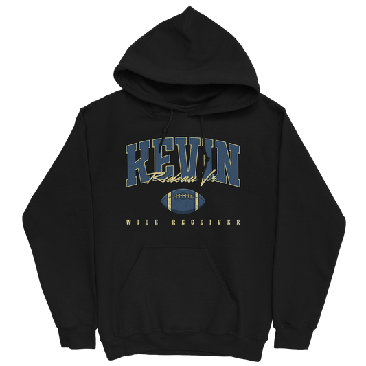 KEVIN RIDEAU JR. RETRO BLACK HOODIE