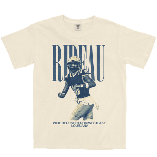 KEVIN RIDEAU JR. VINTAGE IVORY TEE
