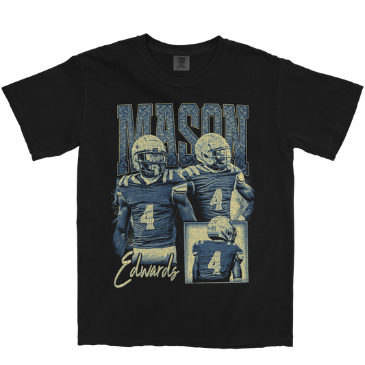 MASON EDWARDS GRAPHIC BLACK TEE