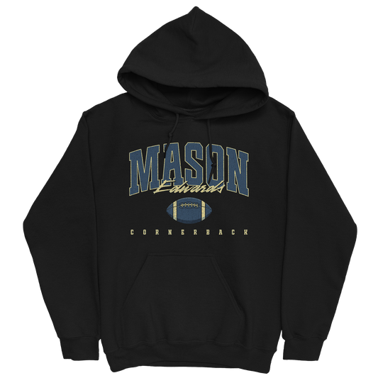 MASON EDWARDS RETRO BLACK HOODIE