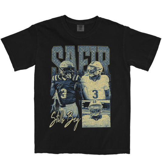 SAFIR STILLS BEY GRAPHIC BLACK TEE