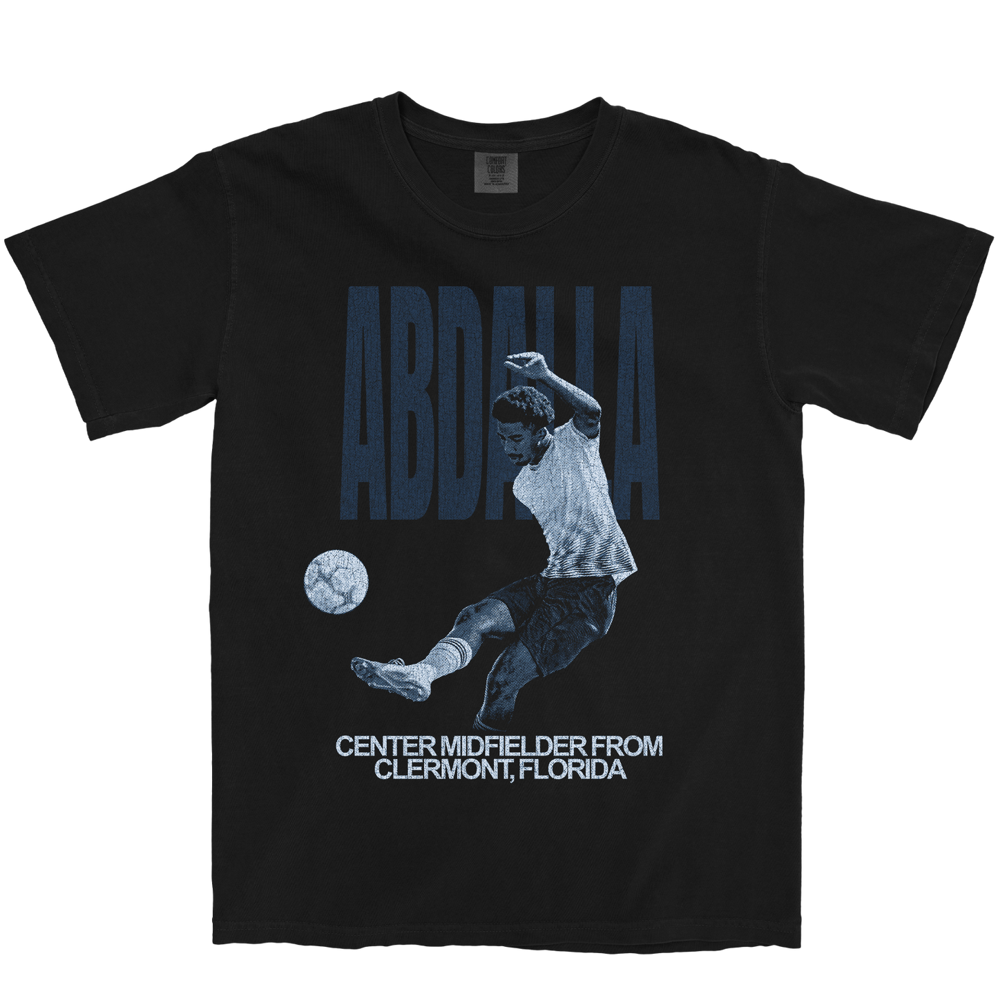 HAYTHAM ABDALLA VINTAGE BLACK TEE