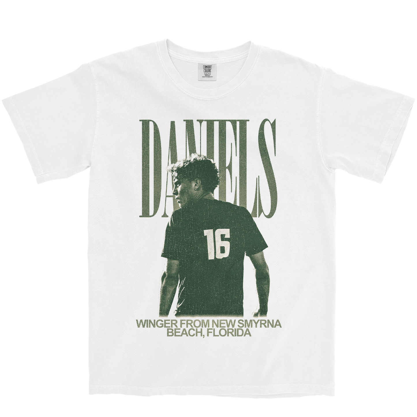 ISRAEL DANIELS VINTAGE WHITE TEE