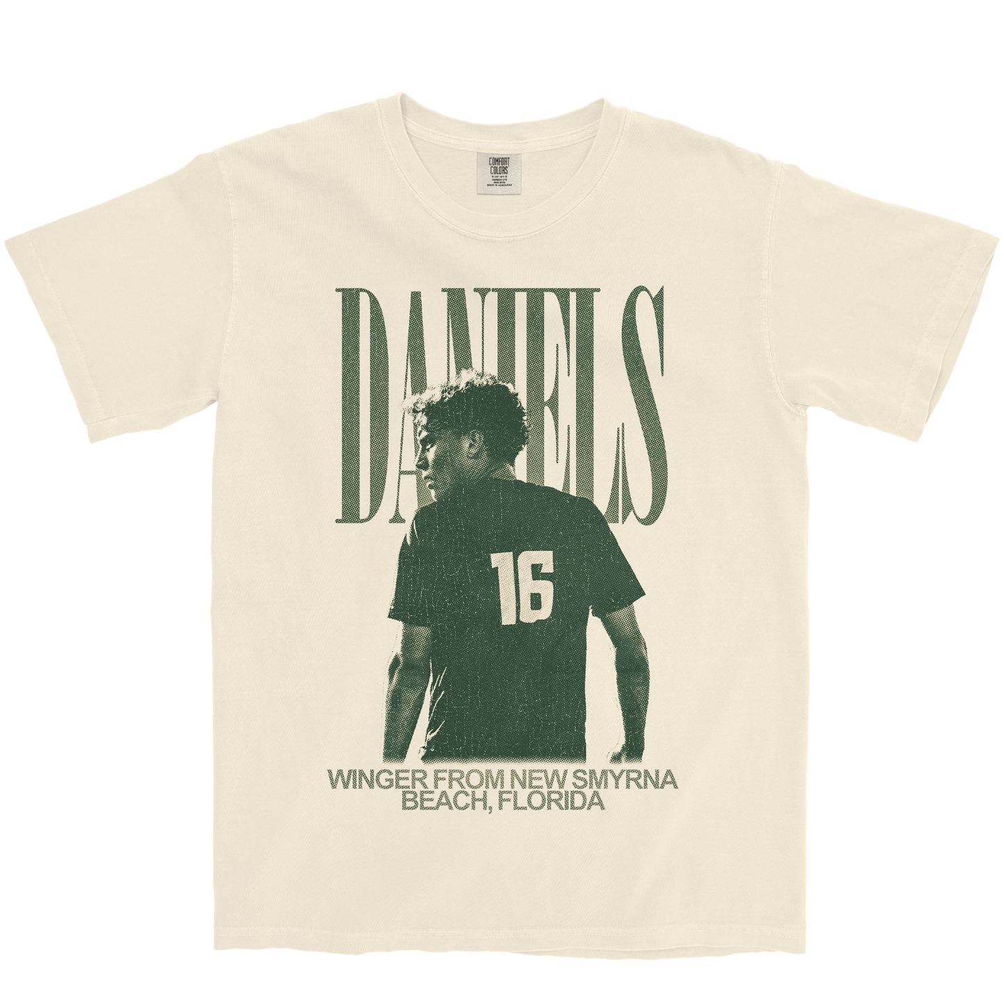 ISRAEL DANIELS VINTAGE IVORY TEE