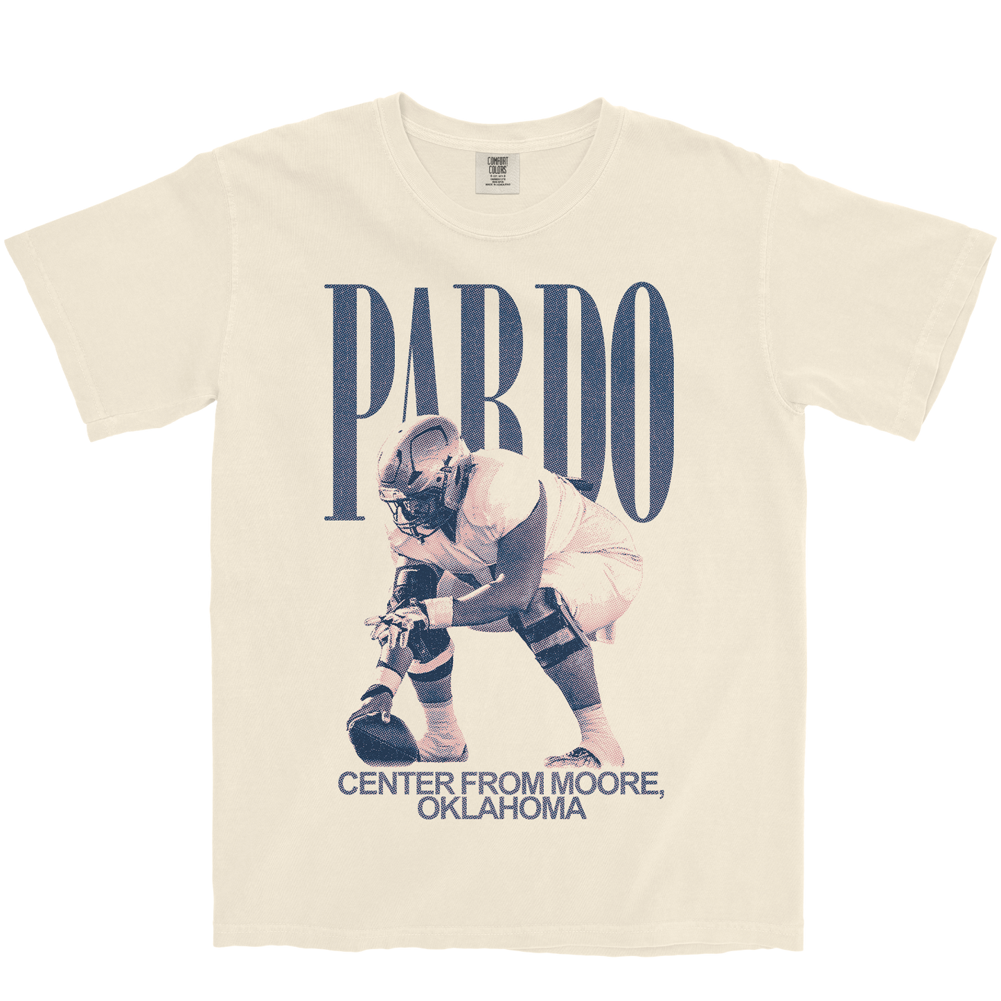 CARLOS PARDO VINTAGE IVORY TEE