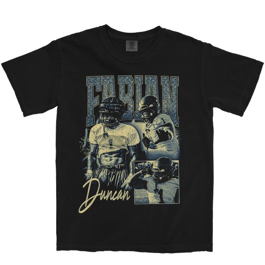 FABIAN DUNCAN GRAPHIC BLACK TEE