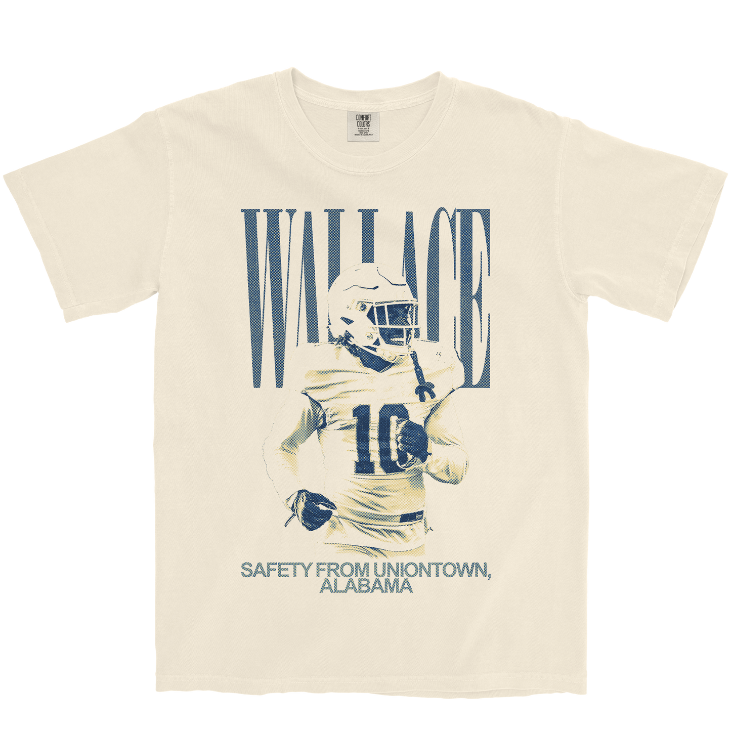 ORMOND WALLACE VINTAGE IVORY TEE