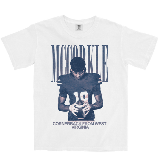 CHRIS MCCORKLE VINTAGE WHITE TEE