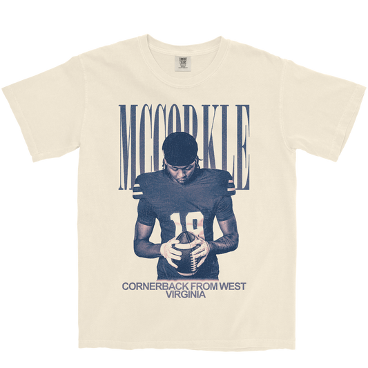 CHRIS MCCORKLE VINTAGE IVORY TEE