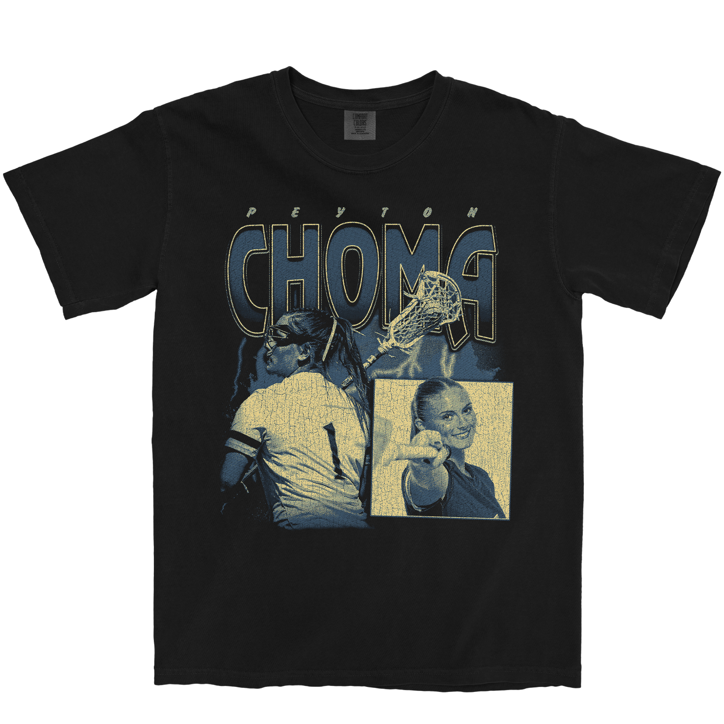 PEYTON CHOMA GRAPHIC BLACK TEE