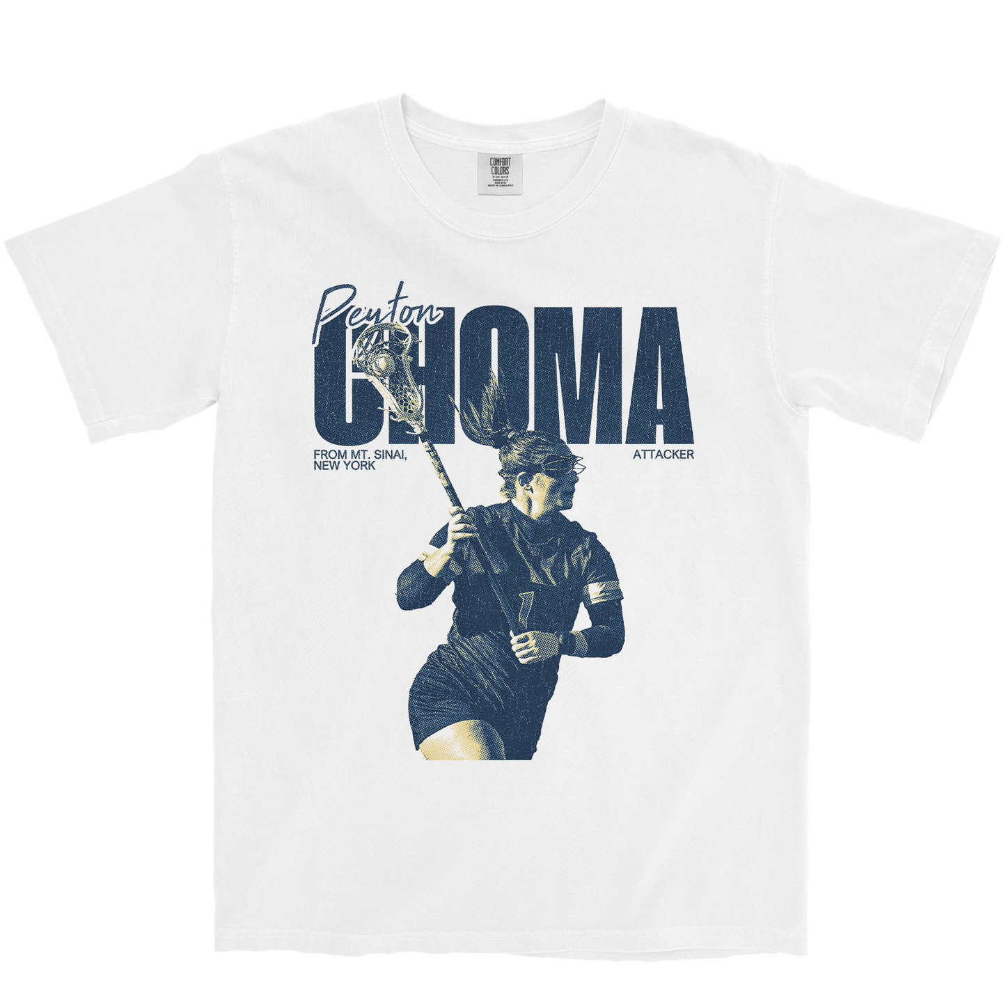 PEYTON CHOMA VINTAGE WHITE TEE