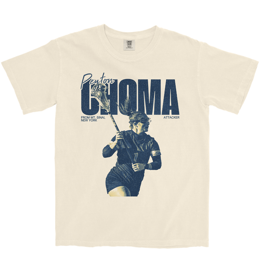 PEYTON CHOMA VINTAGE IVORY TEE